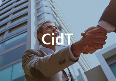 CIDT 어플리케이션 홍보 브로슈어