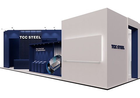 TCC스틸 전시부스 설계 디자인