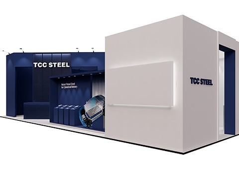 TCC스틸 전시부스 설계 디자인